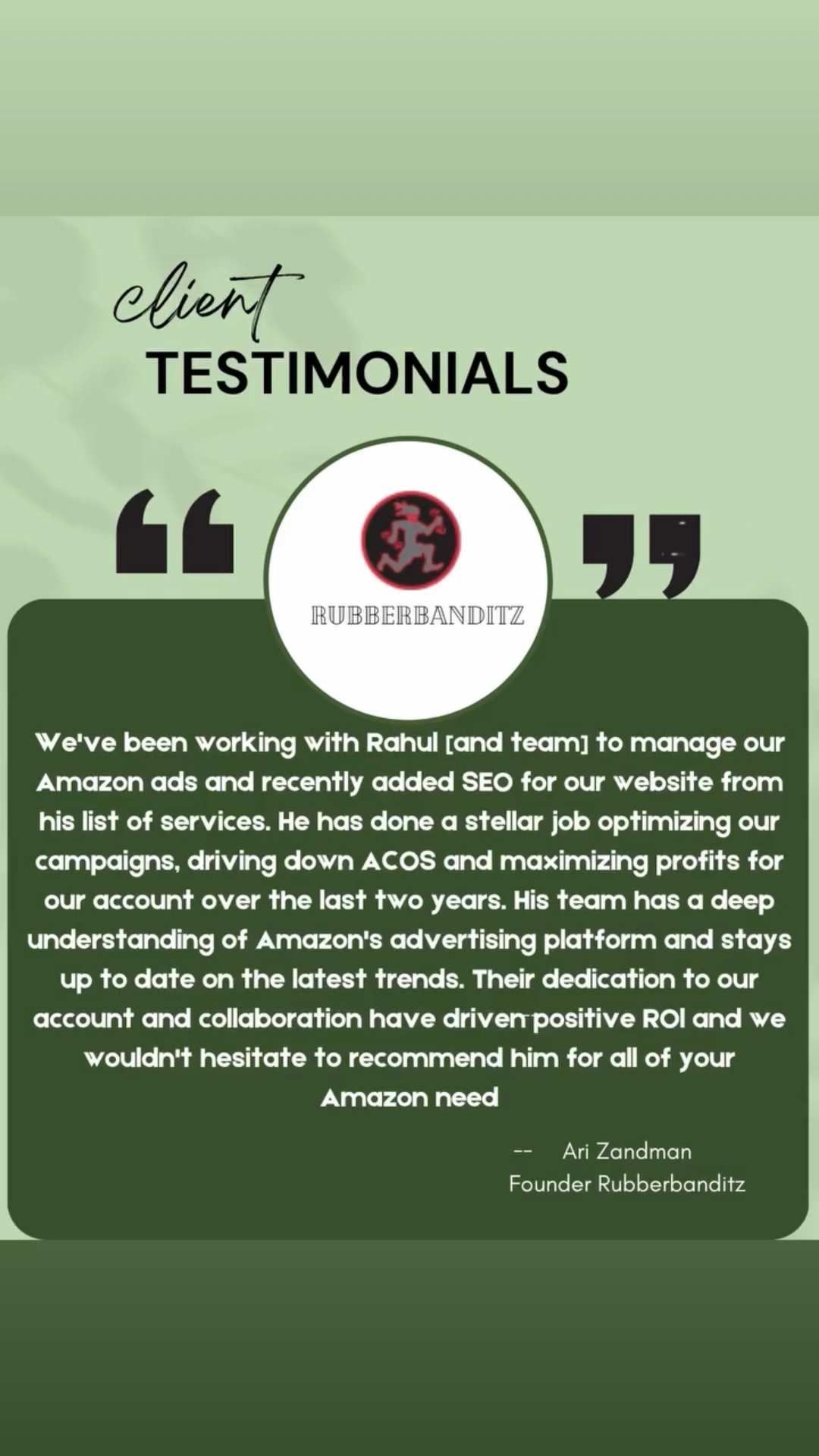 Client Testimonial 4